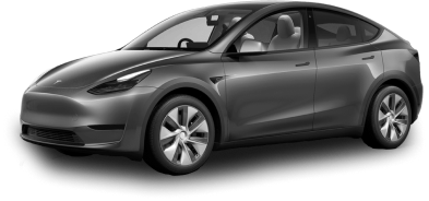 Tesla Model Y with high-gloss paint protection film for enhanced shine and daily protection.